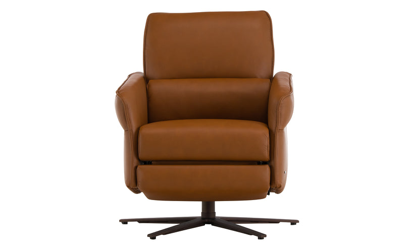 Himolla Aura Cognac Leather Recliner